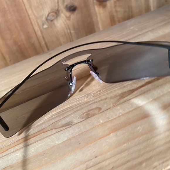 Prada Rectangle Sunglasses Black